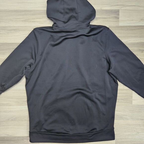 UNDER ARMOUR Boys Black Hooded Hoodie Sweatshirt Pullover Cold Gear Size Large - Picture 6 of 6